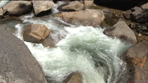 Yosemite rapid of Merced River