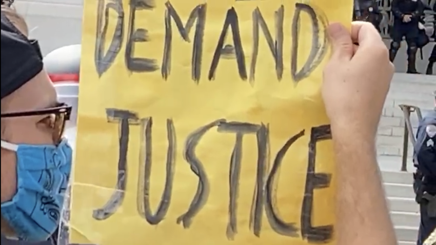 Continúan las protestas en el norte de California tras la muerte de George Floyd