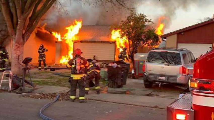 Incendio en casa de Modesto