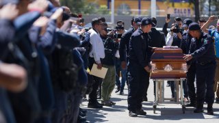 Funeral de un policía