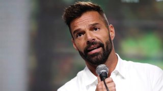 En la imagen, el cantante puertorriqueño, Ricky Martin