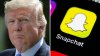 Snapchat también suspende “permanentemente” la cuenta de Trump