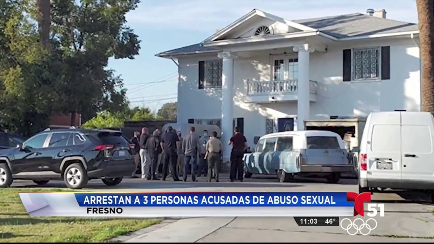 En Fresno: arrestan a tres personas acusadas de abuso infantil
