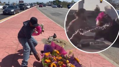Indignante: atacan y roban a vendedor de flores de Bakersfield y todo queda en video