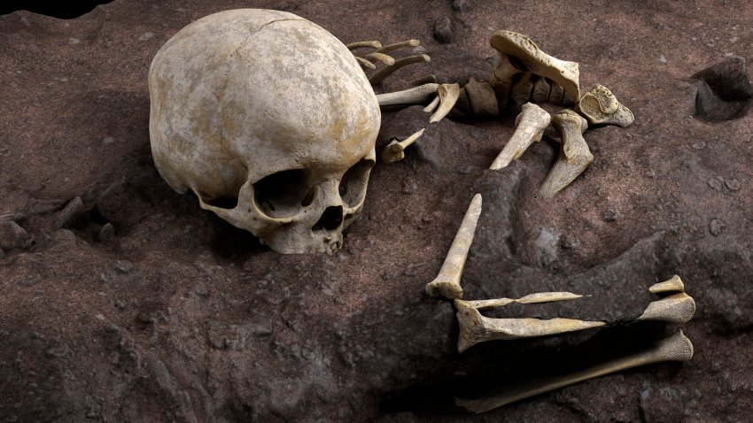 Un niño de tres años es el enterramiento humano más antiguo de África