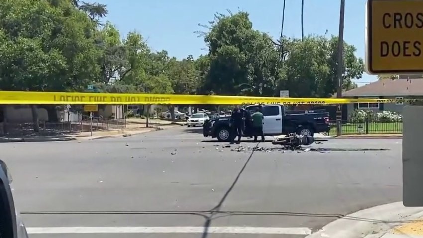 Trágico accidente: motociclista muere al impactarse contra un vehículo en Fresno