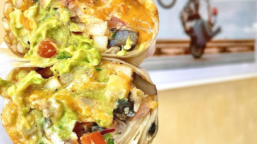 One of the offerings at Electric Burrito NYC.
