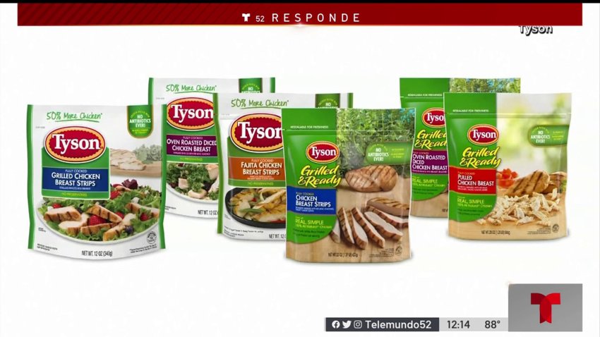 Tras una muerte, Tyson amplía datos del retiro de millones de libras de pollo por riesgo de listeria