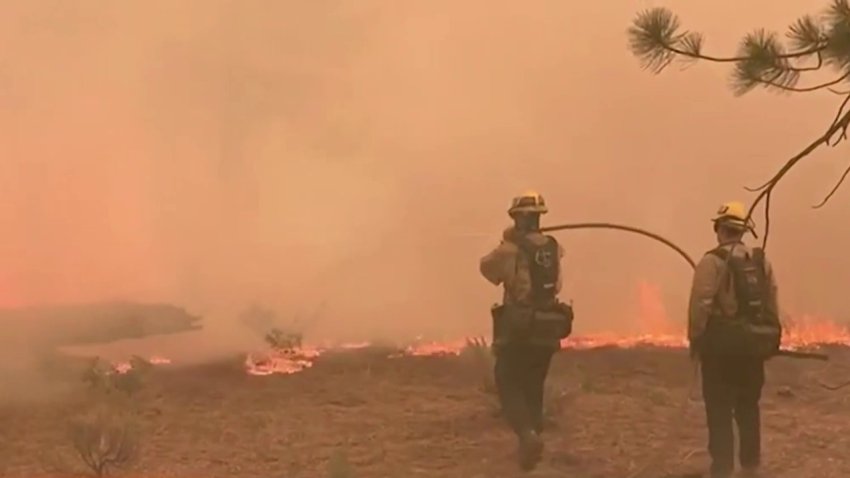 Incendio Caldor: bomberos trabajan contra el reloj para proteger residencias
