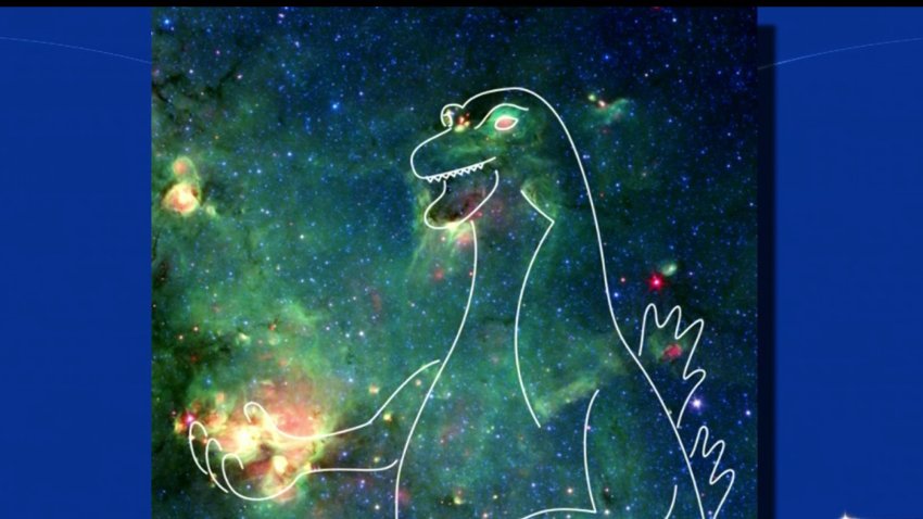Telescopio de la NASA capta nebulosa con forma de Godzilla, según astrónomo