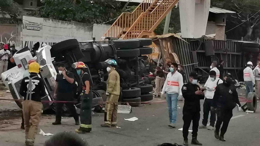 Horror en México: ya son 55 los migrantes muertos en trágico accidente