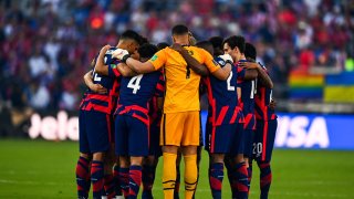 US Mens National Team gather during US Mens National Teams 2022 FIFA World Cup