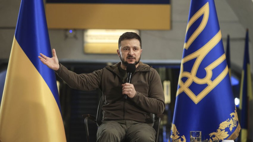 Funcionarios de EEUU se reúnen con Zelenskyy en Ucrania en completo hermetismo