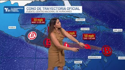 Depresión tropical 13: boletín 5 am de este viernes