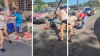 En video: dos mujeres le caen a batazos a hombre; autoridades investigan