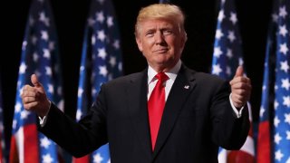 El expresidente republicano Donald Trump en una foto de archivo.