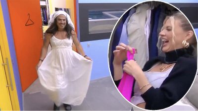 La muñeca de Madison: Rey se deja maquillar y vestir de novia en La Casa de los Famosos
