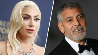 Lady Gaga y George Clooney.