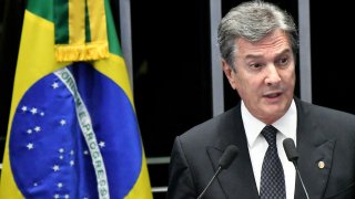 El expresidente de Brasil, Fernando Collor de Mello.