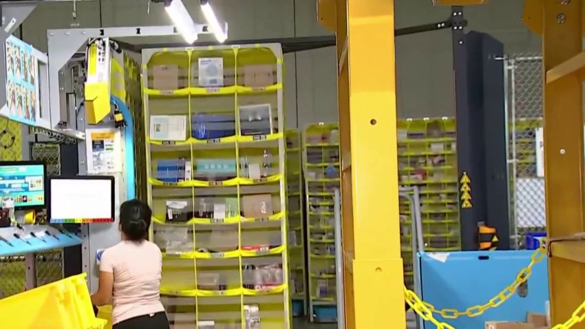 Así funciona el almacén de Amazon durante Prime Day