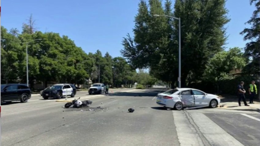 Reportan muerte de motociclista en accidente en Clovis