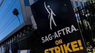 SAG AFTRA members keep holding the line as negotiations with studios continue