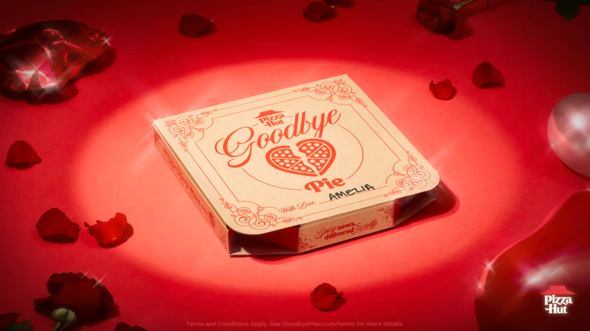 Pizza Hut's Goodbye Pie