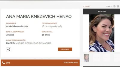 Detienen a esposo de colombiana del sur de Florida desaparecida en Madrid