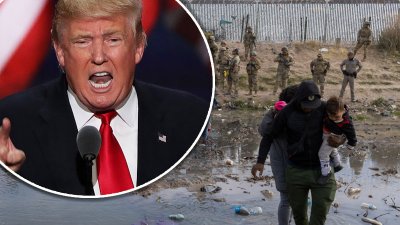 Trump culpa a migrantes de cruzar la frontera de traer enfermedades contagiosas a EEUU