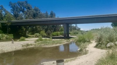 Muere un hombre ahogado en el río San Joaquín