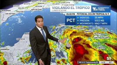 Se forma potencial ciclón tropical 9: Cuba y México con avisos y vigilancias