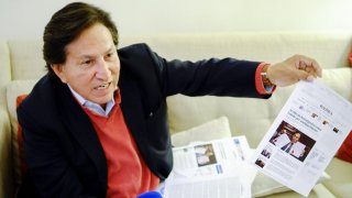 El expresidente de Perú, Alejandro Toledo.