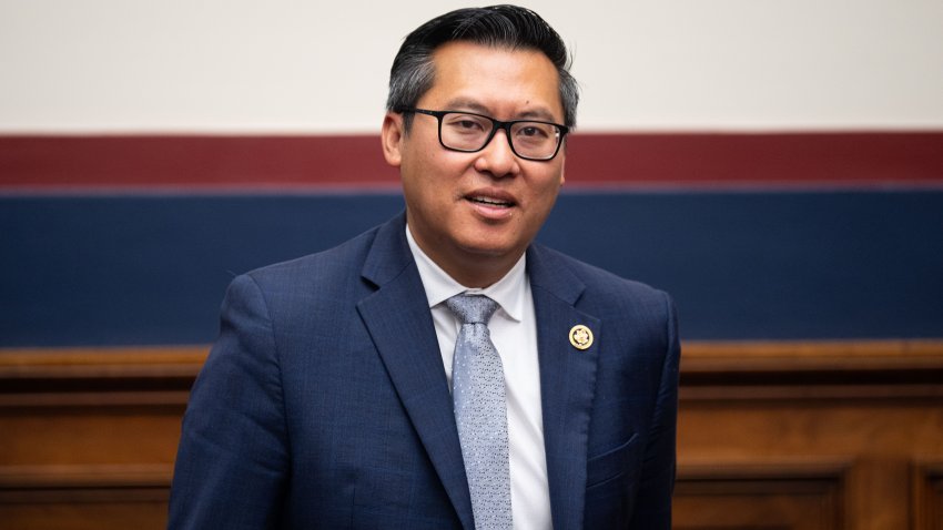 WASHINGTON – JUNE 27: Rep. Vince Fong, R-Calif., participates in the House Transportation Committee hearing on “Oversight of the Department of Transportation’s Policies and Programs and Fiscal Year 2025 Budget Request” in the Rayburn House Office Building on Thursday, June 27, 2024. (Bill Clark/CQ-Roll Call, Inc via Getty Images)