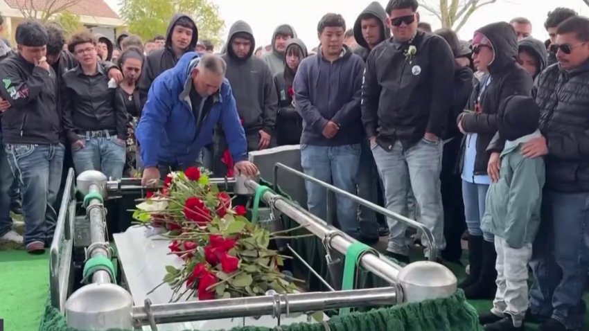 Dan el último adiós a Kevin Orellana en Mendota