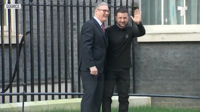 Zelenskyy se reúne con el primer ministro británico