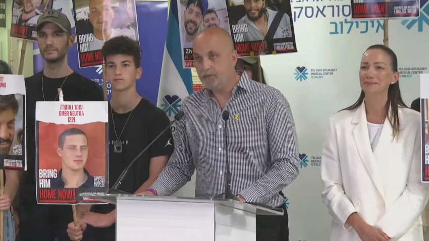 Habla la familia del rehén israelí-estadounidense recién liberado por Hamas