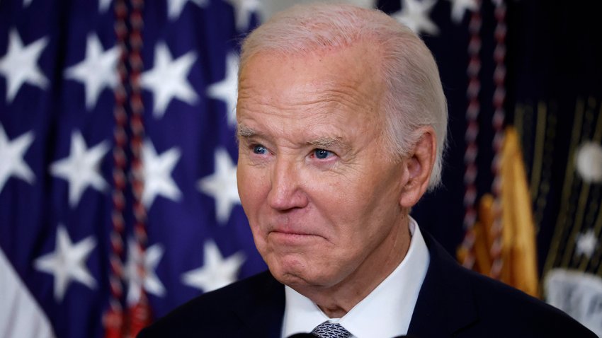 WASHINGTON, DC – JANUARY 02: U.S. President Joe Biden speaks during a ceremony to award the Presidential Citizens Medal in the East Room of the White House on January 02, 2025 in Washington, DC. Biden gave the medal to 20 people who worked on causes ed by the president during his decades of public service, including desegregation, women’s rights, gun safety, LGBTQ+ rights, cancer research and military affairs. (Photo by Chip Somodevilla/Getty Images)