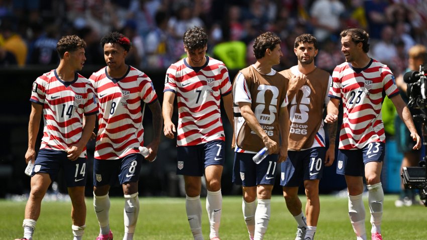 June 19, 2026; Seattle, Washington, U.S.; United States players after the match.  Mandatory Credit: Troy Wayrynen-Imagn Images